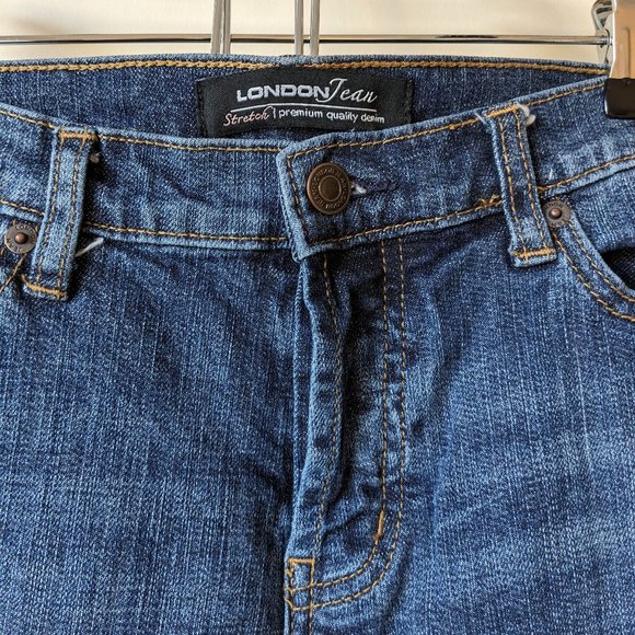 LondonJean Midrise Dark Wash (Size 4) - Picture 2 of 3